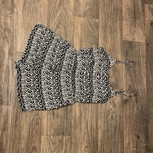 Aztec Print Romper- size L